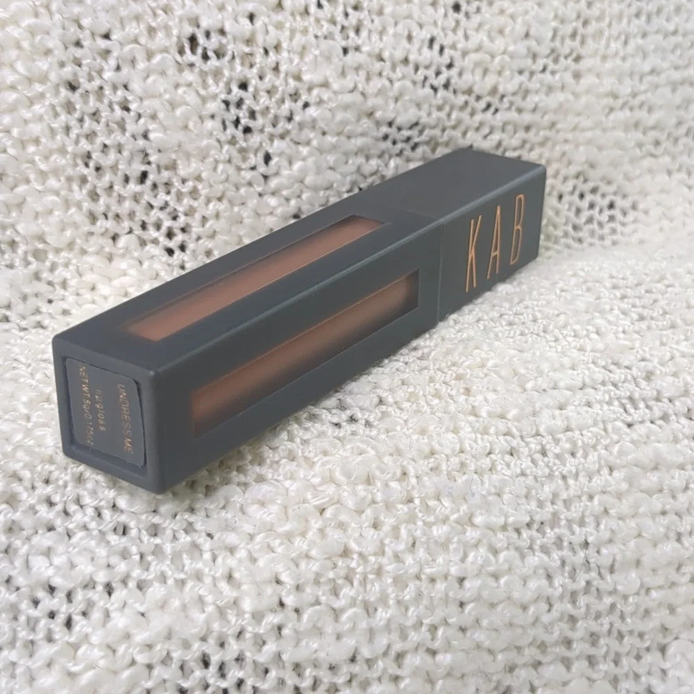 KAB Cosmetics Lip Gloss in Undress Me, 5g/0.175oz